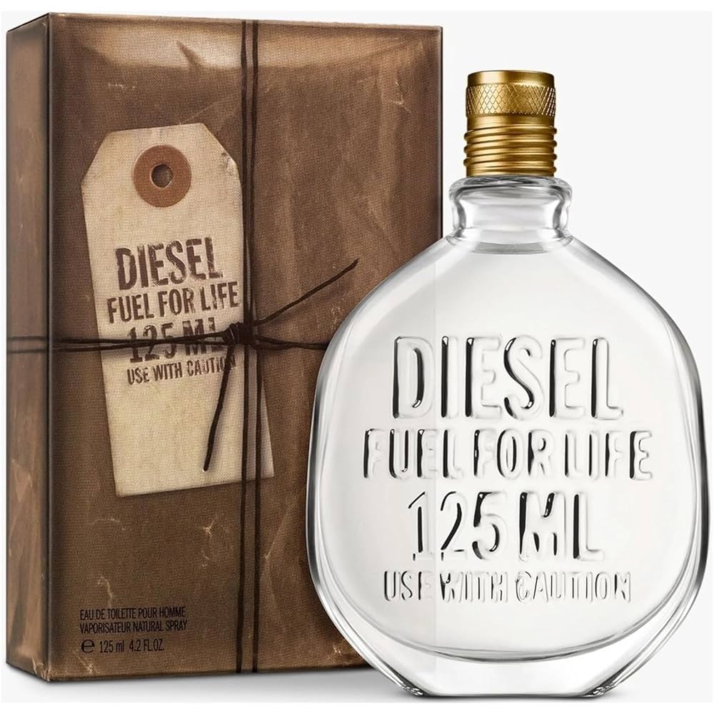 Descubre Diesel Fuel for Life, un Eau de Toilette de 4.2 oz. Compra ahora y disfruta de una fragancia atrevida con notas frutales y amaderadas, ideal para la noche.