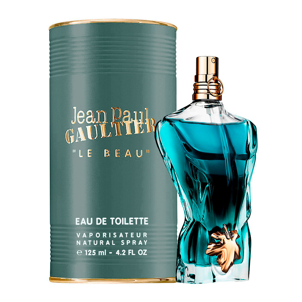 Descubre Jean Paul Gaultier Le Beau, un Eau de Toilette de 4.2 oz. Compra ahora esta fragancia fresca y exótica con notas de coco y haba tonka, ideal para el hombre seductor.