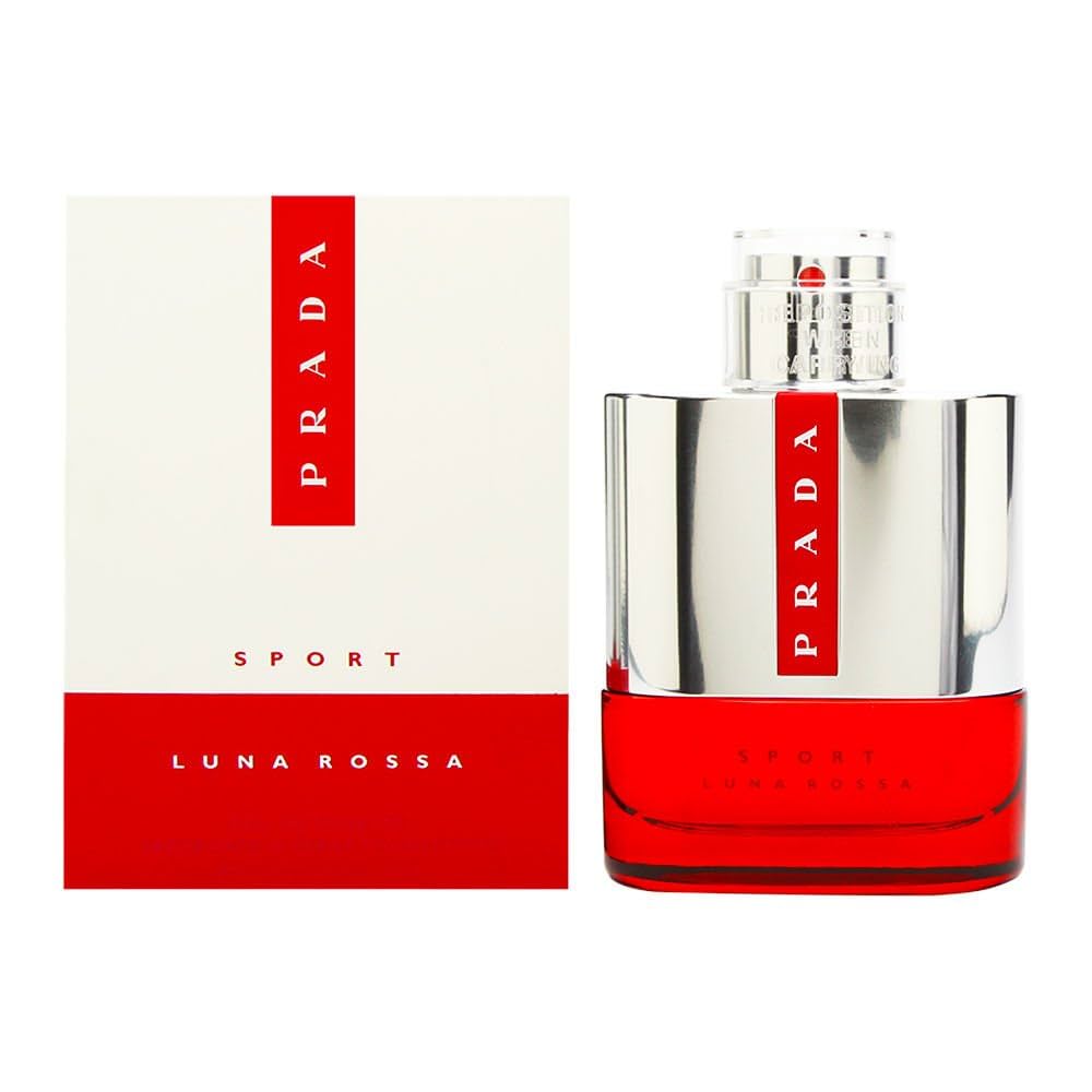 Descubre Prada Luna Rossa Sport, un Eau de Toilette de 3.4 oz. Compra ahora y disfruta de esta fragancia especiada con notas de lavanda y jengibre, ideal para el hombre activo.