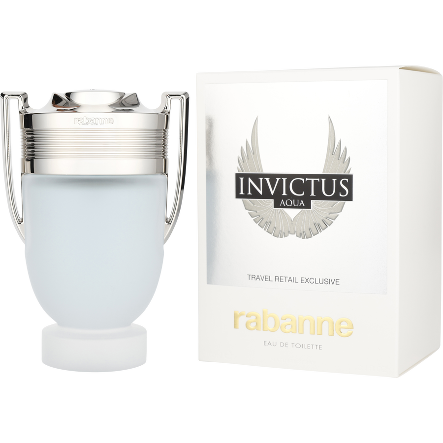 Paco Rabanne Invictus Aqua Eau de Toilette 3.4 oz para hombre