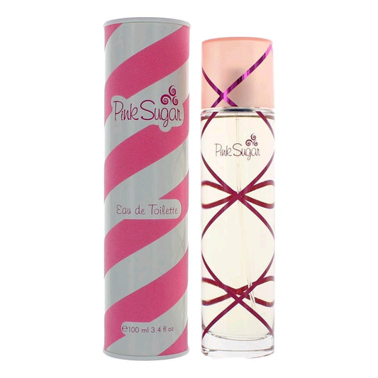 Descubre Aquolina Pink Sugar, un Eau de Toilette de 3.4 oz para mujer. Compra ahora y disfruta de esta fragancia dulce y juvenil con notas de algodón de azúcar y vainilla.