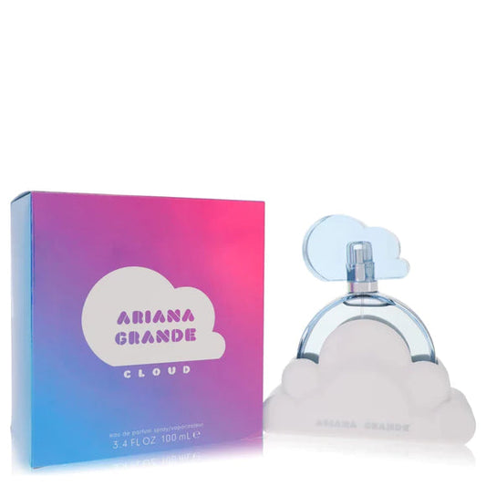 Descubre Ariana Grande Cloud, un Eau de Parfum de 3.4 oz para mujer. Compra ahora y disfruta de esta fragancia suave y adictiva con notas de lavanda y coco.