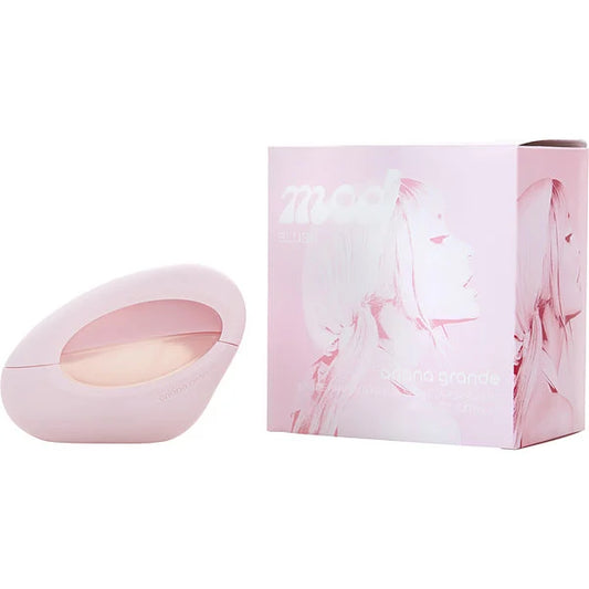 Descubre Ariana Grande Mod Blush, un Eau de Parfum de 3.4 oz. Compra ahora y disfruta de esta fragancia vibrante con notas de maracuyá y rosa, ideal para la mujer divertida.