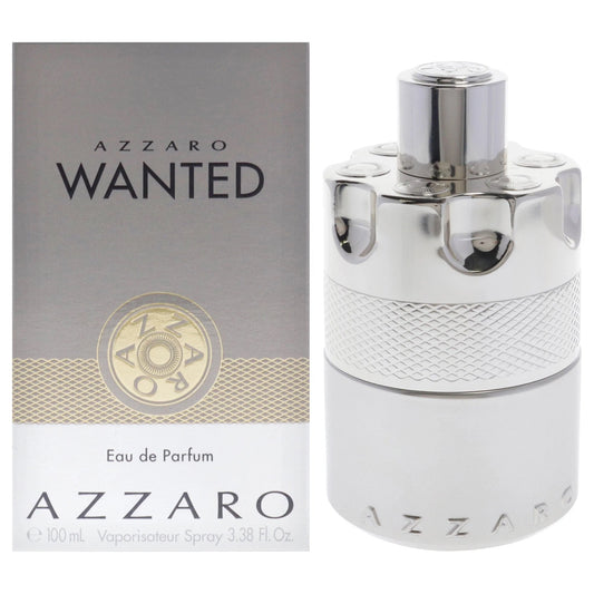 Descubre Azzaro Wanted, una fragancia audaz e intensa de 3.38 oz para hombre. Compra ahora y déjate seducir por sus notas amaderadas y especiadas, perfectas para la noche.