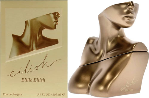 Descubre Billie Eilish Eilish, un Eau de Parfum de 3.4 oz. Compra ahora y disfruta de esta fragancia cálida con notas de vainilla y especias, ideal para la mujer seductora.