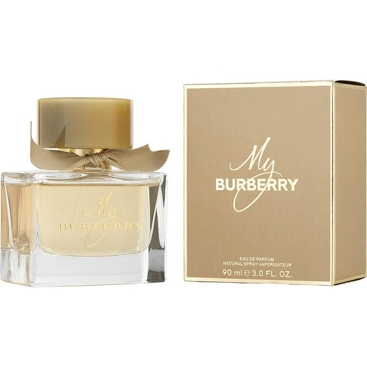 Descubre Burberry My Burberry, un Eau de Parfum de 3 oz. Compra ahora y disfruta de esta fragancia floral con notas de guisante de olor y rosa, ideal para la mujer romántica.