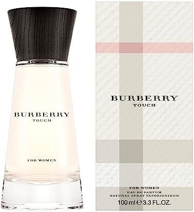 Descubre Burberry Touch, un Eau de Parfum de 3.3 oz. Compra ahora y disfruta de esta fragancia suave con notas de arándano y vainilla, ideal para el uso diario.