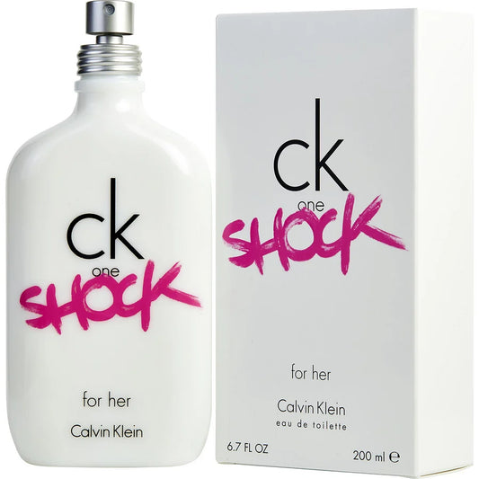 CALVIN KLEIN CK ONE SHOCK 6.7 OZ EAU DE TOILETTE MUJER