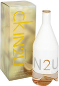 Descubre Calvin Klein CK IN2U, un Eau de Toilette de 5 oz. Compra ahora y disfruta de esta fragancia fresca con notas de pomelo y vainilla, ideal para la mujer moderna.