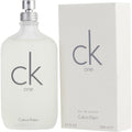 Descubre Calvin Klein CK One, una fragancia icónica de 6.7 oz. Compra ahora y disfruta de un aroma fresco y limpio con notas de té verde y cítricos, ideal para cualquier ocasión.