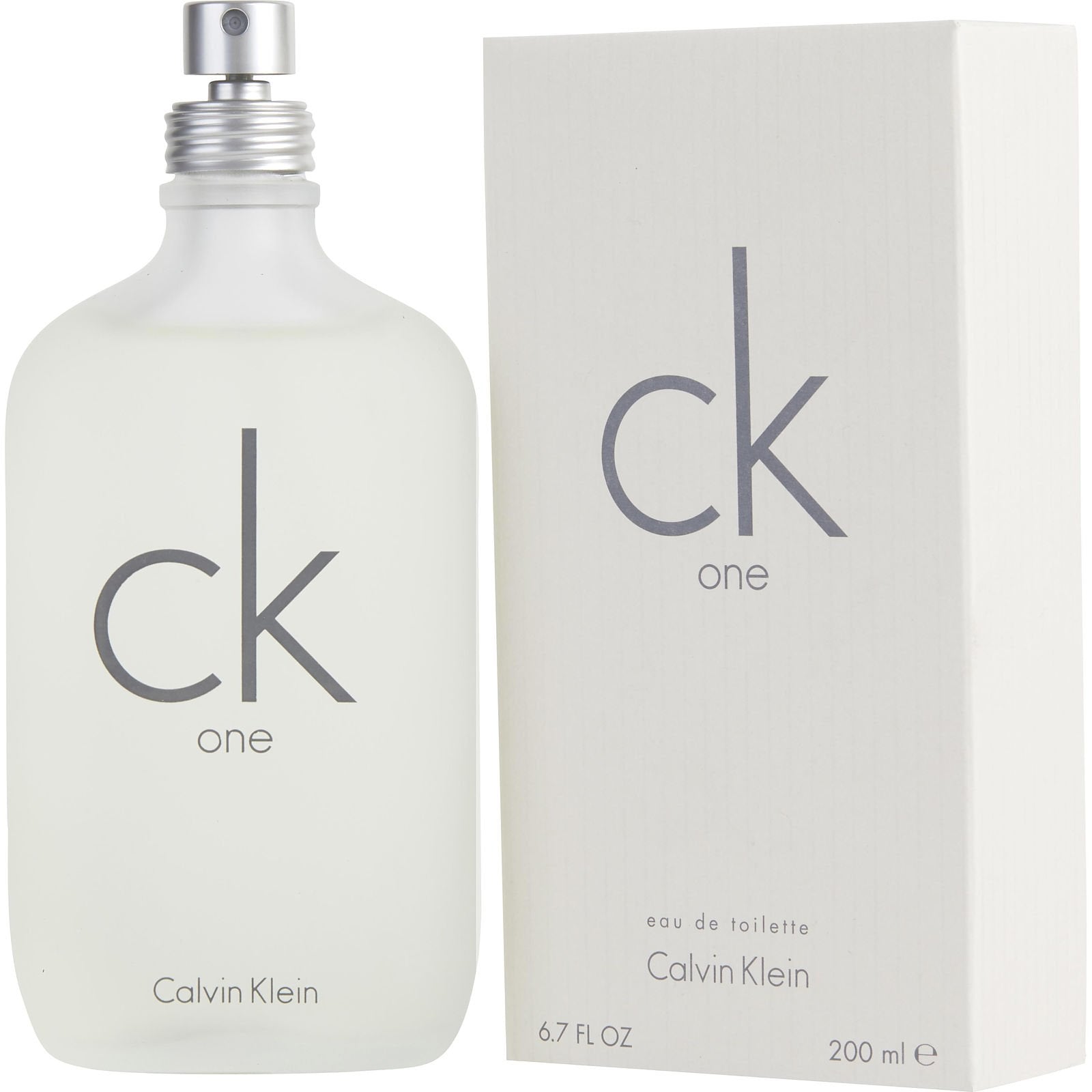 Descubre Calvin Klein CK One, una fragancia icónica de 6.7 oz. Compra ahora y disfruta de un aroma fresco y limpio con notas de té verde y cítricos, ideal para cualquier ocasión.