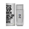 Descubre Carolina Herrera 212 VIP, un Eau de Toilette de 3.4 oz para hombre. Compra esta fragancia audaz con notas de gin y vodka, ideal para las noches de fiesta.