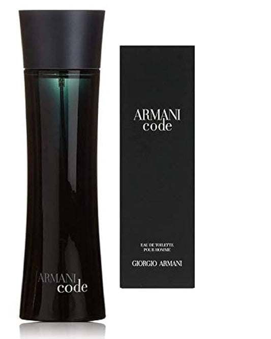 Descubre Giorgio Armani Armani Code, un Eau de Toilette de 4.2 oz. Compra ahora y disfruta de esta fragancia especiada y seductora con notas de cuero y tabaco.