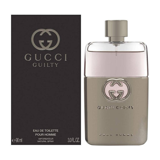Descubre Gucci Guilty, un Eau de Toilette de 3.0 oz para hombre. Compra ahora y disfruta de esta fragancia provocadora con notas de lavanda y pachulí.