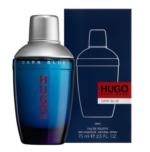 Descubre Hugo Boss Hugo Dark Blue, un Eau de Toilette de 2.5 oz. Compra ahora y disfruta de esta fragancia misteriosa con notas de jengibre y cardamomo, ideal para la noche.
