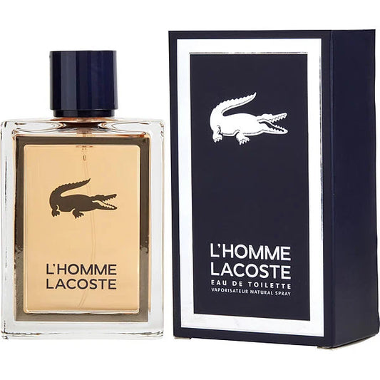 Descubre Lacoste L'Homme Lacoste, un Eau de Toilette de 3.3 oz. Compra ahora y disfruta de esta fragancia fresca y especiada, ideal para el hombre moderno.