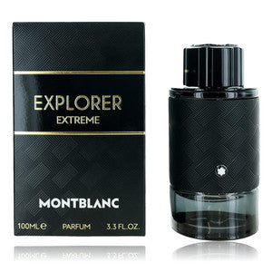 Descubre Mont Blanc Explorer Extreme, un Parfum de 3.4 oz. Compra ahora y disfruta de esta fragancia intensa y amaderada con notas de cuero y pachulí, ideal para el hombre aventurero.