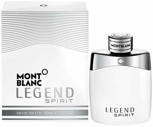 Descubre Mont Blanc Legend Spirit, un Eau de Toilette de 3.3 oz. Compra ahora y disfruta de esta fragancia fresca y revitalizante con notas de bergamota y sándalo.