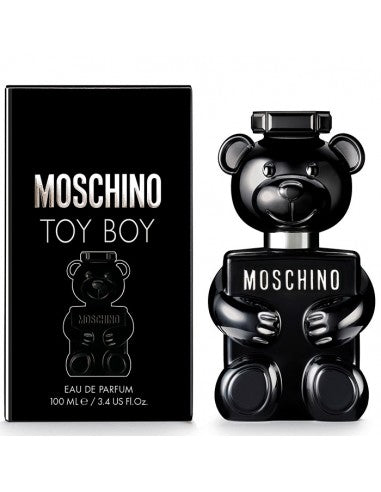 Descubre Moschino Toy Boy, un Eau de Parfum de 3.4 oz. Compra ahora y disfruta de esta fragancia audaz con notas de pera y pimienta, ideal para el hombre que rompe las reglas.