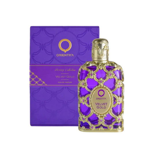 Descubre Orientica Velvet Gold, un perfume unisex de 2.7 oz con notas dulces y almizcladas. Compra esta fragancia opulenta y duradera que te hará sentir poderoso y elegante.