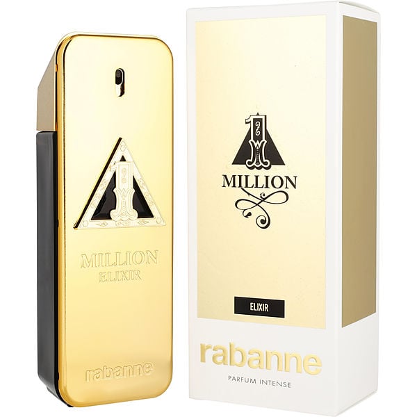 Descubre Paco Rabanne 1 Million Elixir, un Parfum Intense de 3.4 oz. Compra ahora esta fragancia rica y potente con notas de manzana y rosa, ideal para la noche.