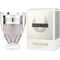 Descubre Paco Rabanne Invictus, un Eau de Toilette de 3.4 oz. Compra ahora y disfruta de esta fragancia fresca y amaderada con notas marinas y de pomelo, ideal para el hombre deportivo.