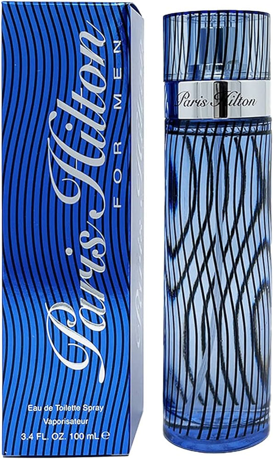Descubre Paris Hilton for Men, un Eau de Toilette de 3.4 oz. Compra ahora y disfruta de esta fragancia audaz con notas de limón y melón, ideal para el hombre moderno.