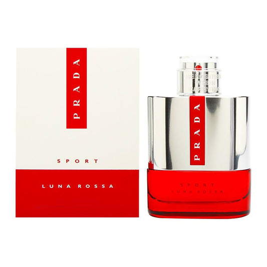 Descubre Prada Luna Rossa Sport, un Eau de Toilette de 3.4 oz. Compra ahora y disfruta de esta fragancia especiada con notas de lavanda y jengibre, ideal para el hombre activo.