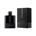 Descubre Prada Luna Rossa Black, un Eau de Parfum de 3.4 oz. Compra ahora y disfruta de esta fragancia especiada con notas de bergamota y pachulí, ideal para la noche.