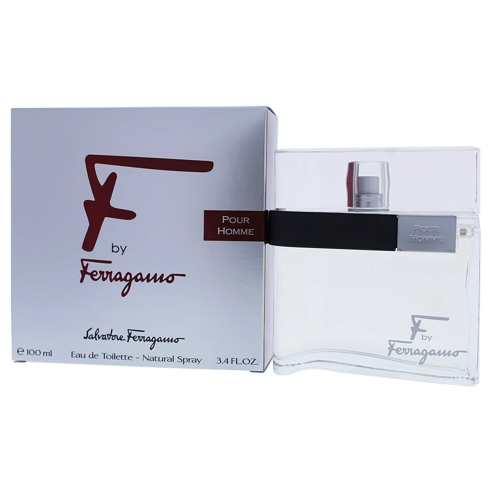 Descubre Salvatore Ferragamo F, un Eau de Toilette de 3.4 oz. Compra ahora y disfruta de esta fragancia sofisticada con notas de pimienta negra y cuero, ideal para el hombre elegante.