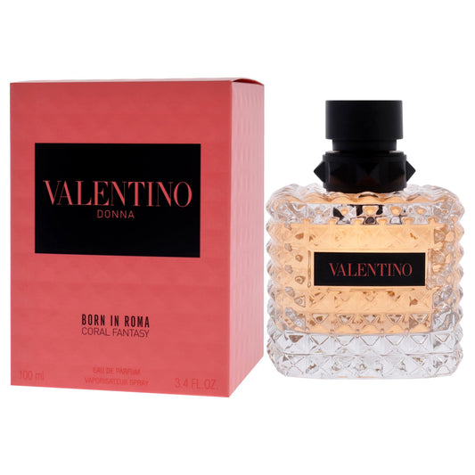Valentino Donna Born in Roma Coral Fantasy 3.4 oz Eau de Parfum Mujer