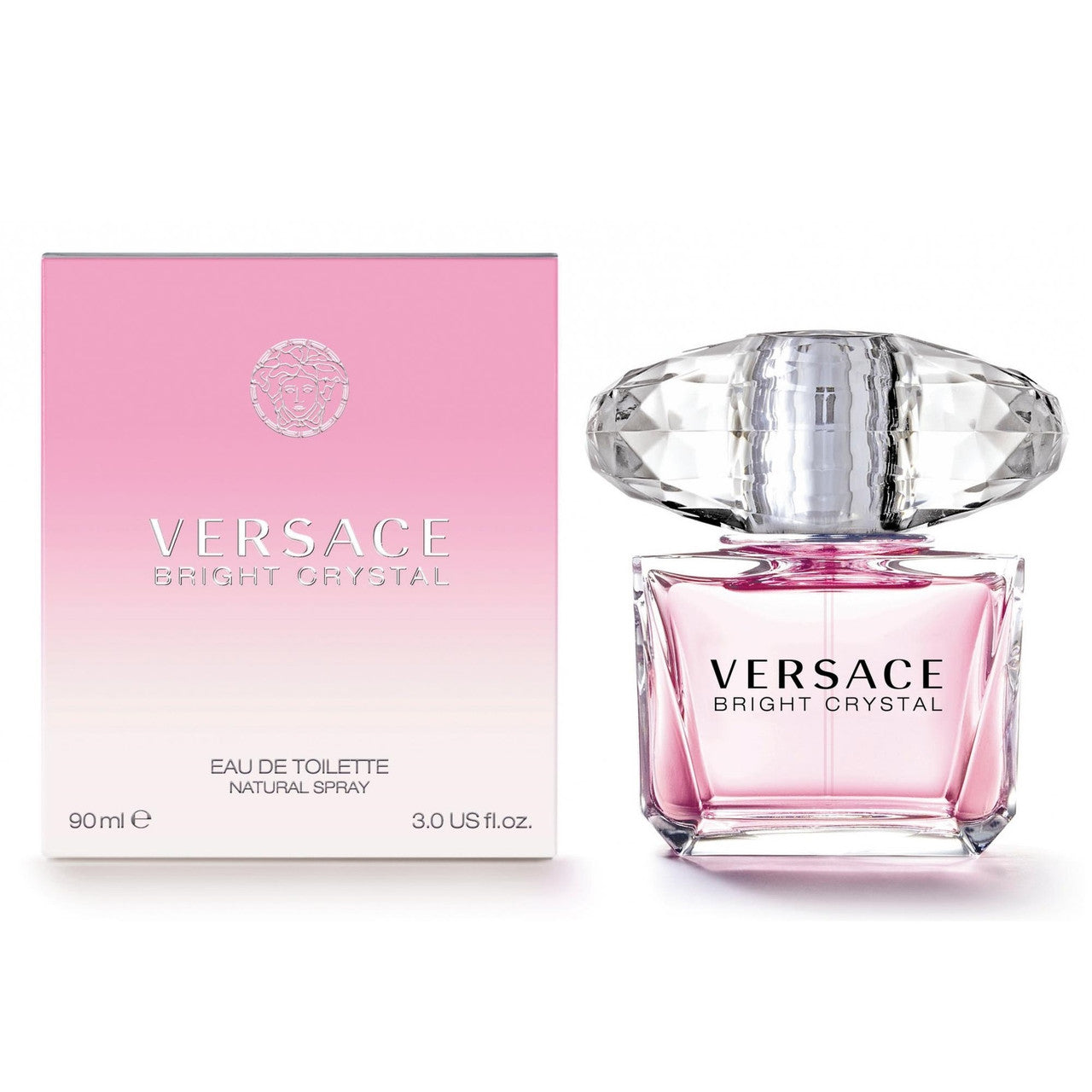 Versace Bright Crystal 3 oz Eau de Toilette Mujer