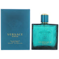 Descubre Versace Eros Eau de Toilette, una fragancia de 3.4 oz para hombre. Compra ahora y disfruta de este aroma audaz con notas de menta y manzana verde.