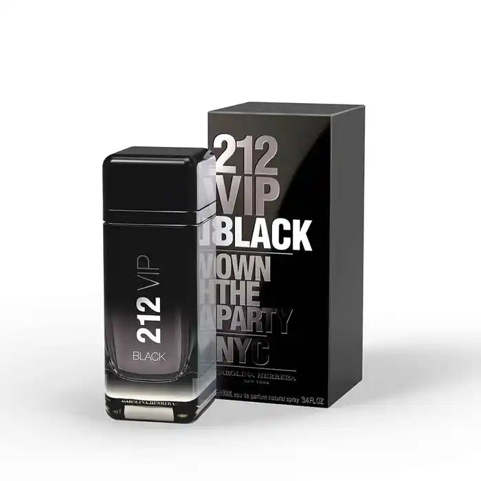 Carolina Herrera 212 Vip Black 3.4 Oz Eau De Parfum Hombre