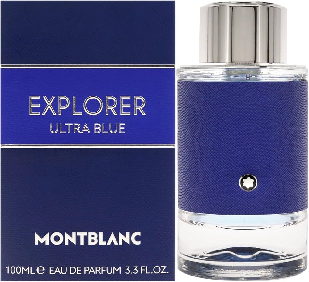 Mont Blanc Explorer Ultra Blue 3.4 Oz Eau De Parfum Hombre