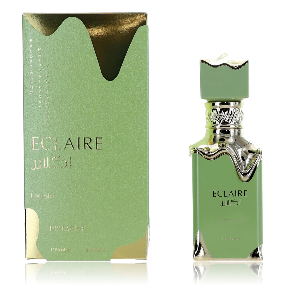 Lattafa Eclaire Pistache 3.4 Oz Eau De Parfum Unisex