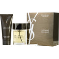 Yves Saint Laurent L'Homme Set 3.4 Oz Eau De Toilette Y 1.7 Oz Shower Gel Hombre